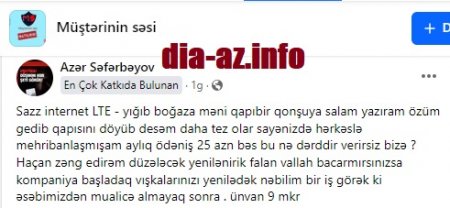 Müştərisi `SAZZ` provayderini ƏLƏ SALDI...