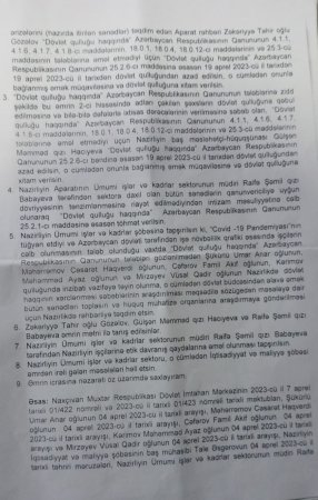 Yoldaş Dadaşovanın ABSURD QƏRARLARI...