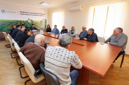 “Daşkəsən rayonunda kartofçuluq təsərrüfatının inkişafına dəstək” layihəsinin icrasına başlanılıb