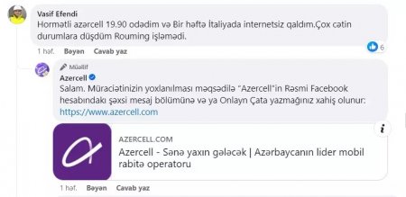 Müştəriləri “Azercell”i BOYKOTA SƏSLƏDİ...