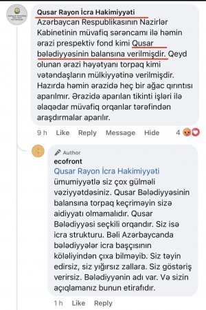 Qusardakı özbaşınalığa görə nazir sorğu-sual ediləcək?