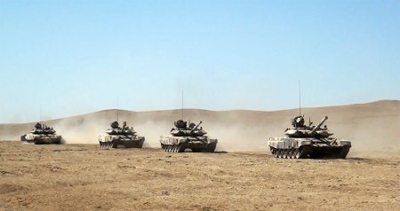 ”Ən yaxşı tank bölüyü” adı uğrunda yarış keçirilib